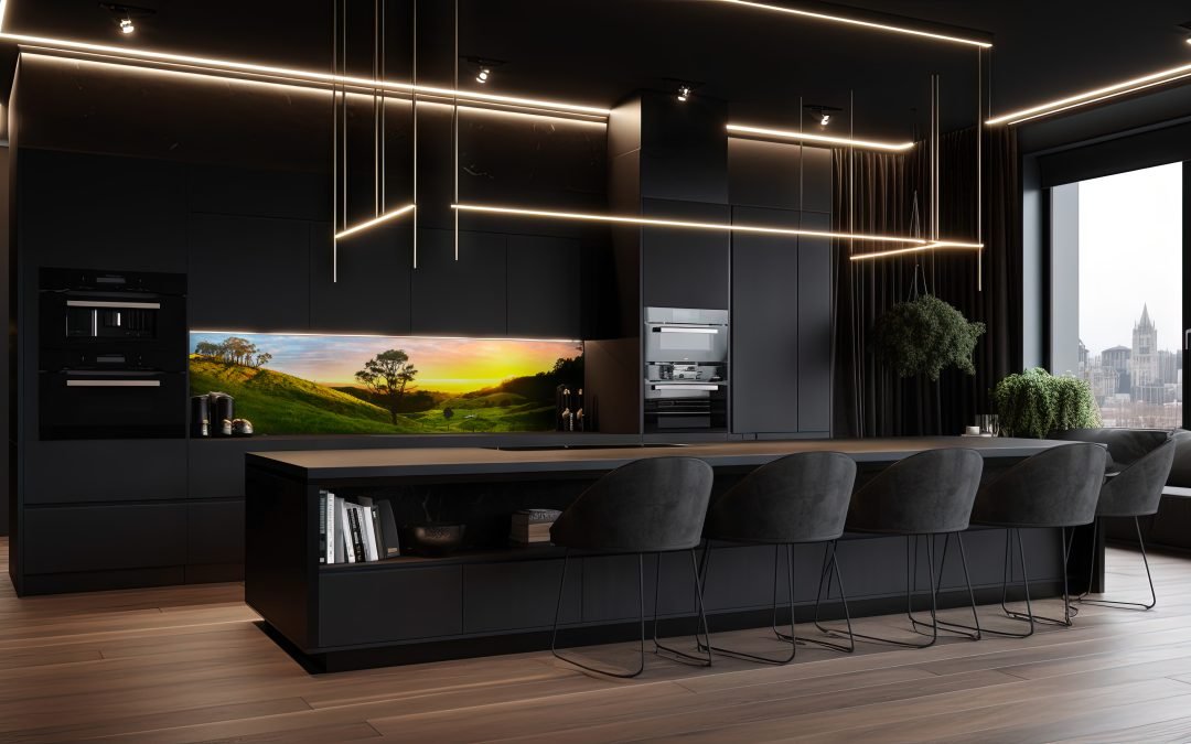 Enhancing Commercial Spaces: The Allure of Landscape Photography Splashbacks